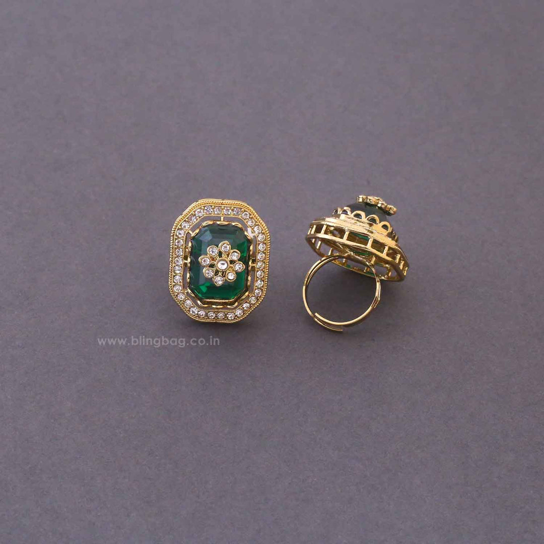 Emerald Labdhi Bridal Jewellery Set