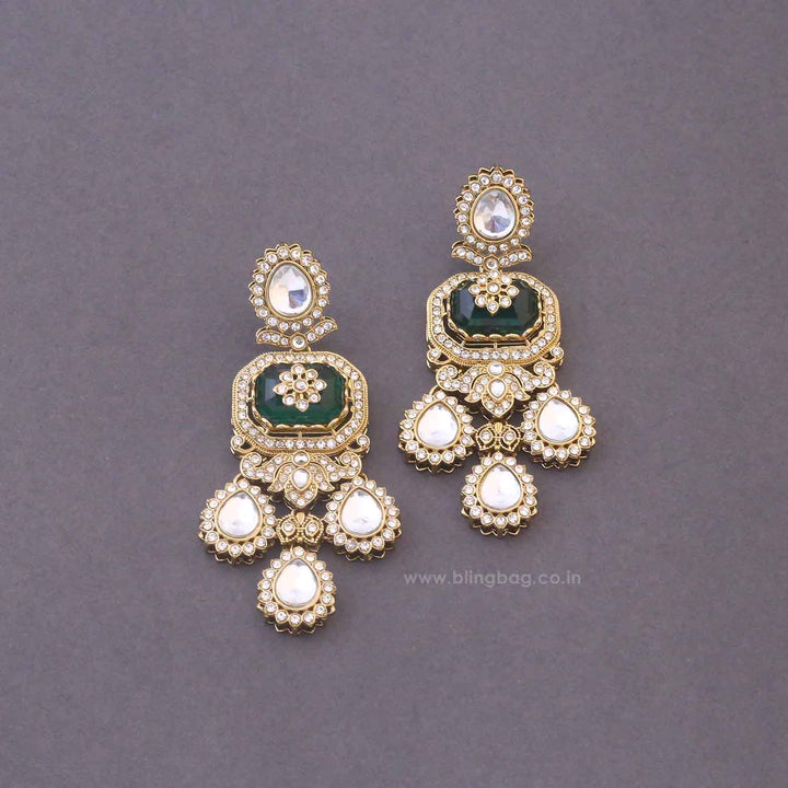 Emerald Labdhi Bridal Jewellery Set