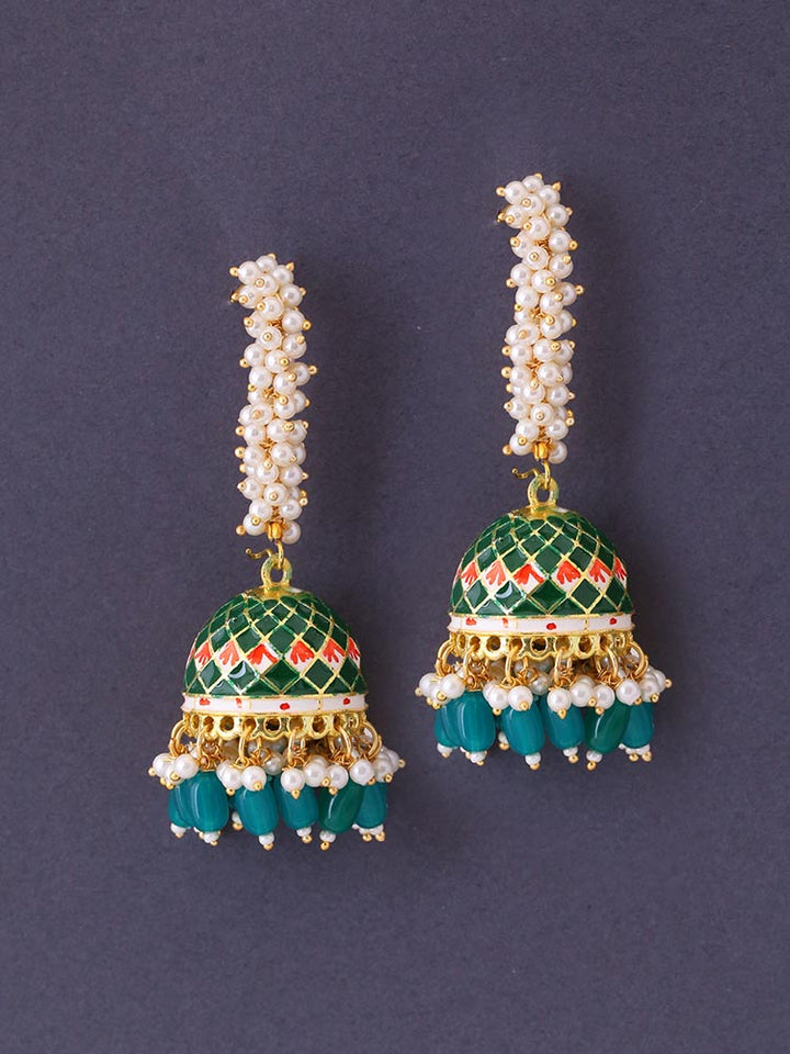 Emerald Ladli Jhumkis