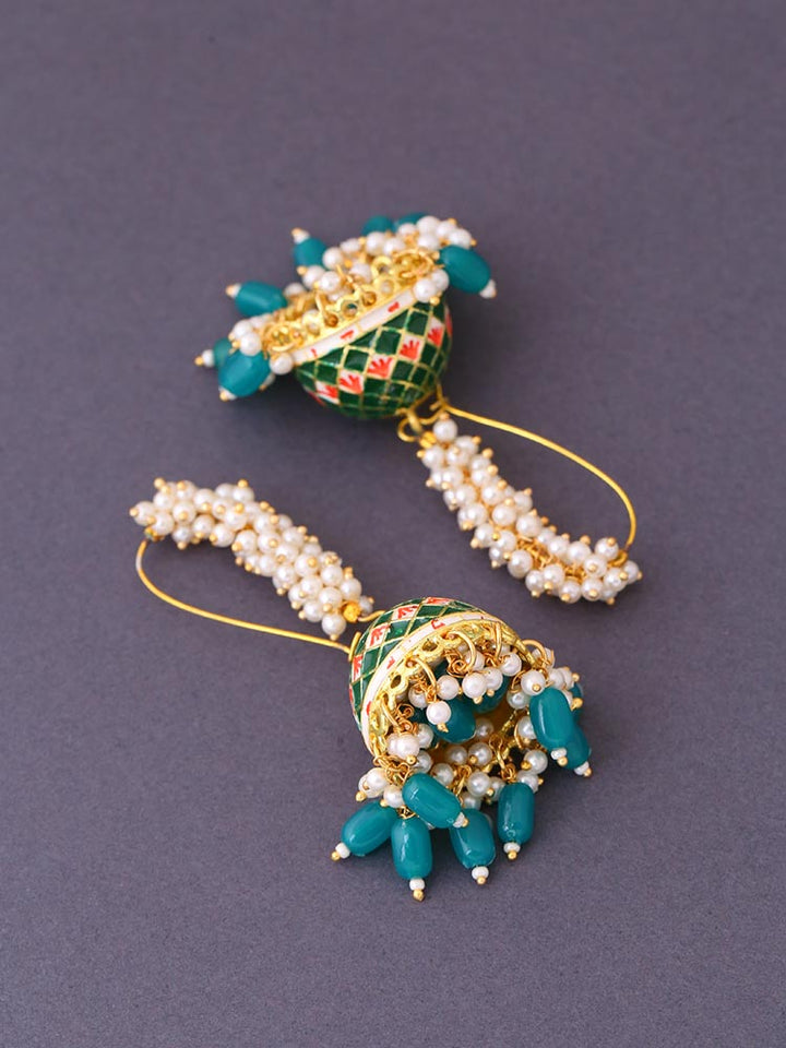 Emerald Ladli Jhumkis