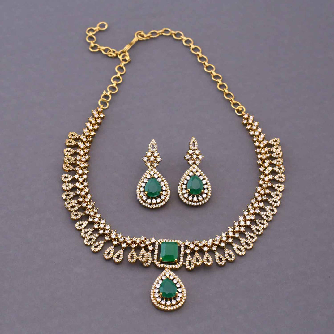 Emerald Layna Victorian Jewellery Set - New Arrival