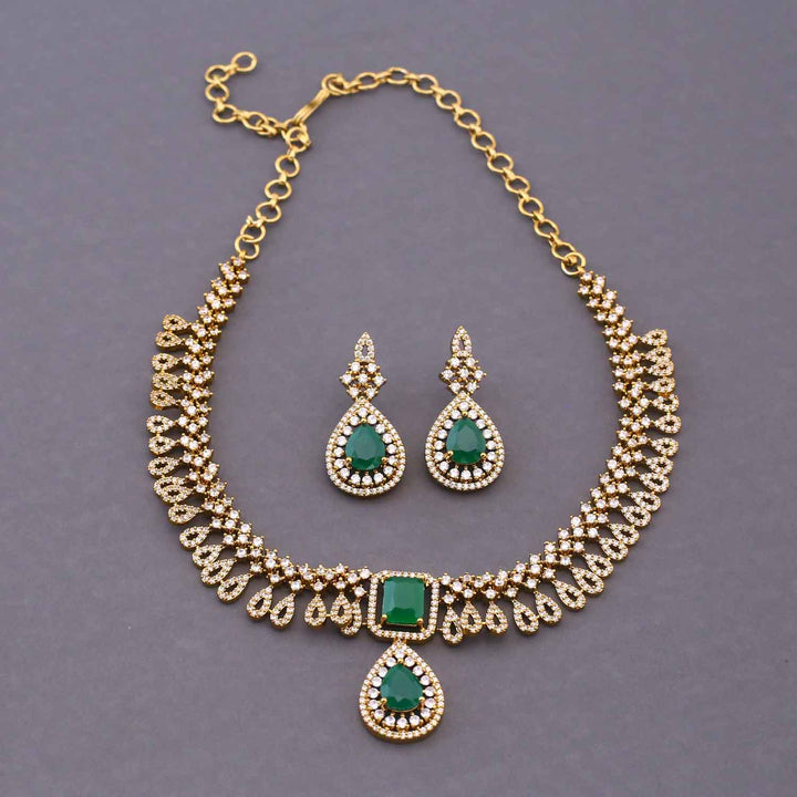 Emerald Layna Victorian Jewellery Set - New Arrival