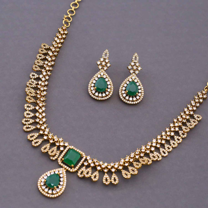 Emerald Layna Victorian Jewellery Set - New Arrival