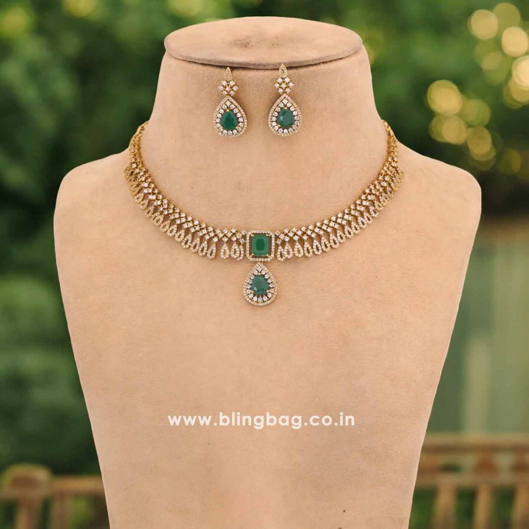 Emerald Layna Victorian Jewellery Set - New Arrival