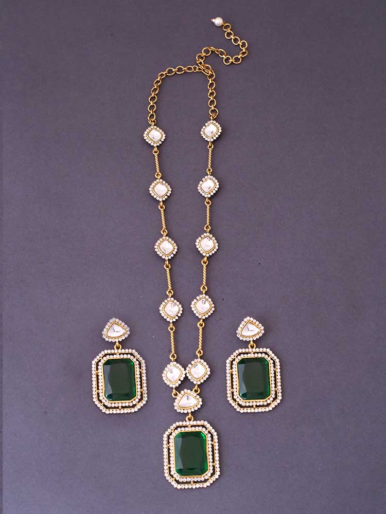 Emerald Leona Victorian Jewellery Set - New Arrival