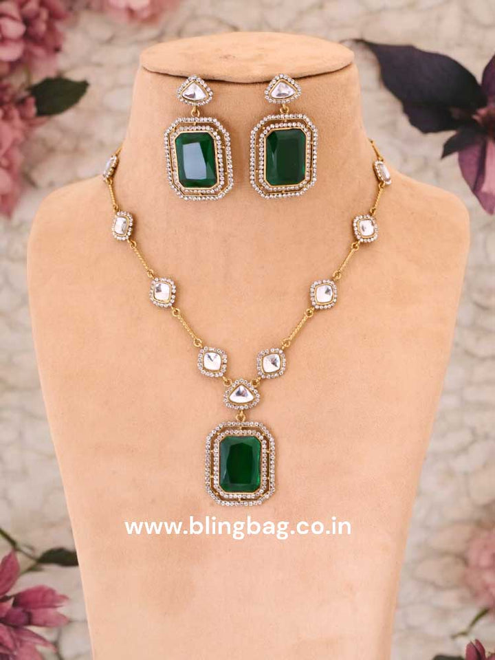 Emerald Leona Victorian Jewellery Set - New Arrival
