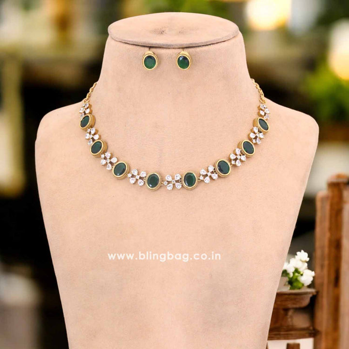 Emerald Lilanni Victorian Jewellery Set - New Arrival