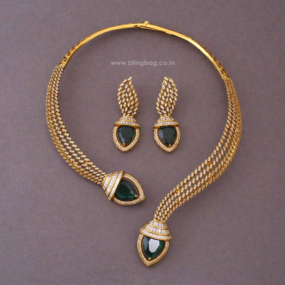 Emerald Lilyjoy Victorian Jewellery Set - New Arrival