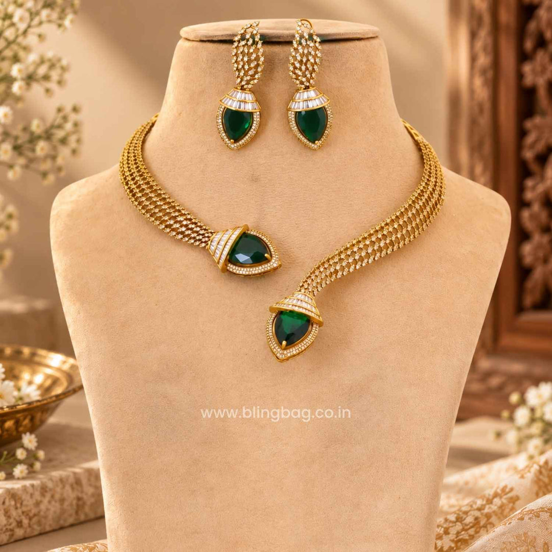 Emerald Lilyjoy Victorian Jewellery Set - New Arrival