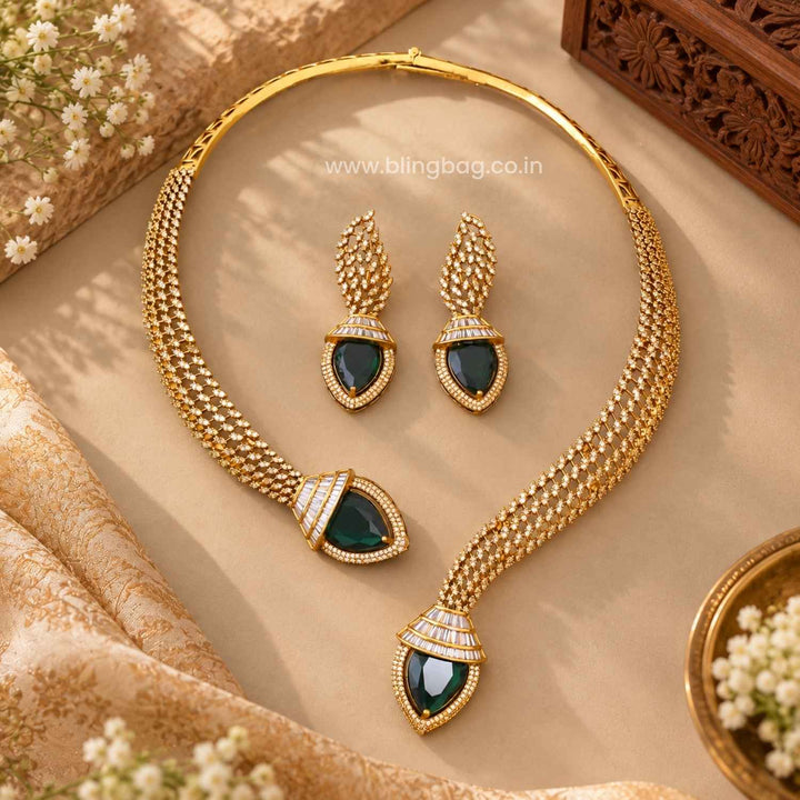 Emerald Lilyjoy Victorian Jewellery Set - New Arrival