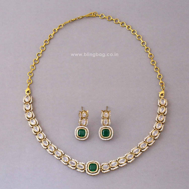 Emerald Lilymay Victorian Jewellery Set - New Arrival