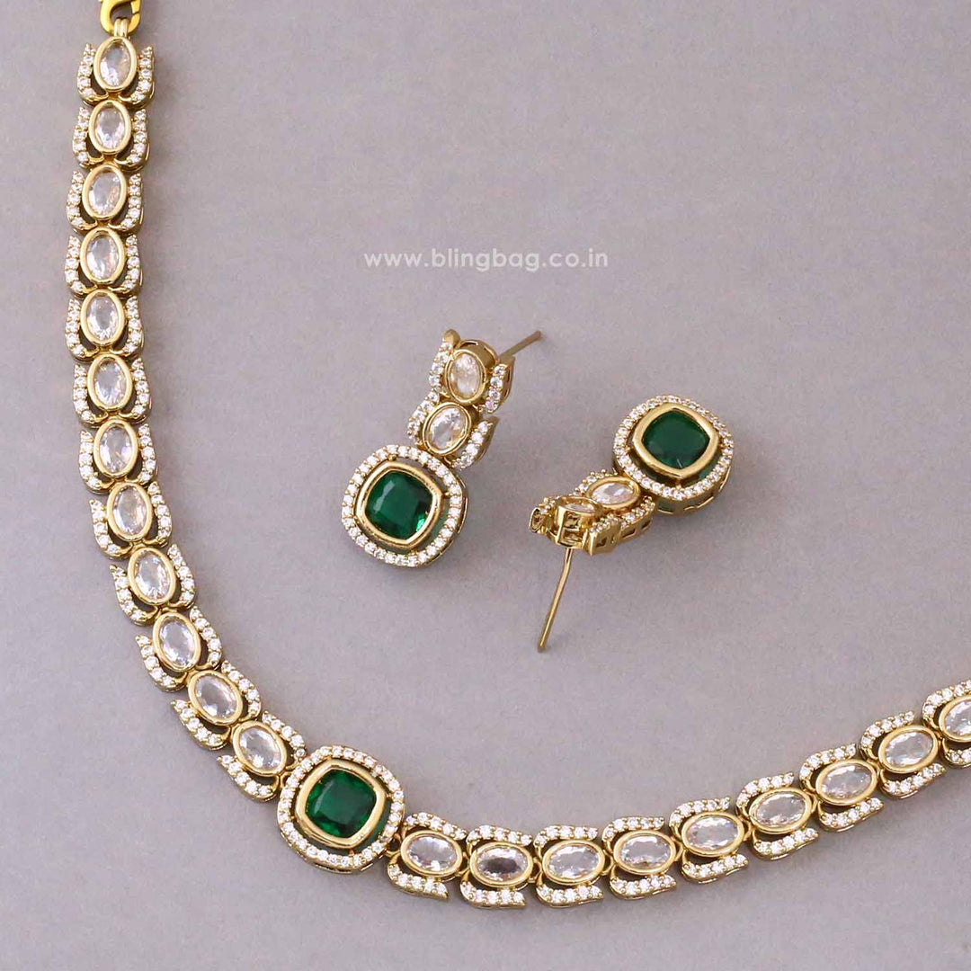 Emerald Lilymay Victorian Jewellery Set - New Arrival