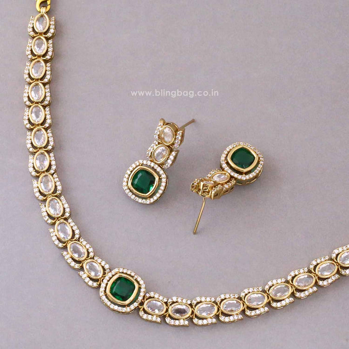 Emerald Lilymay Victorian Jewellery Set - New Arrival