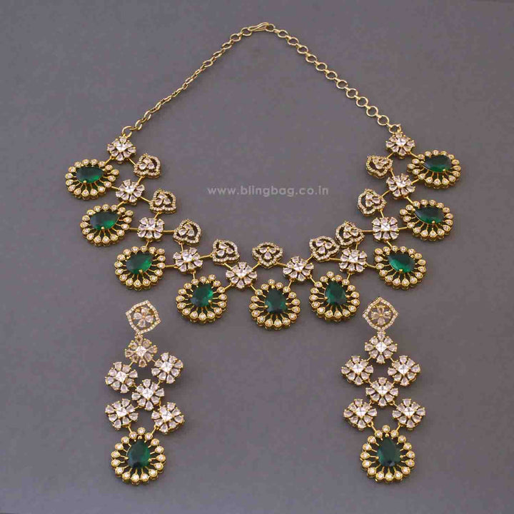 Emerald Lioren Victorian Jewellery Set - New Arrival
