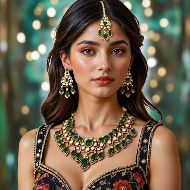 Emerald Liuba  Victorian Jewellery Set - New Arrival