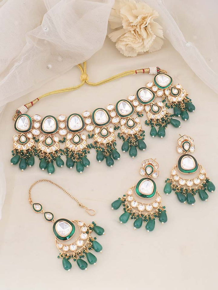 Emerald Lovisa Zirconia Jewellery Set - EOSS