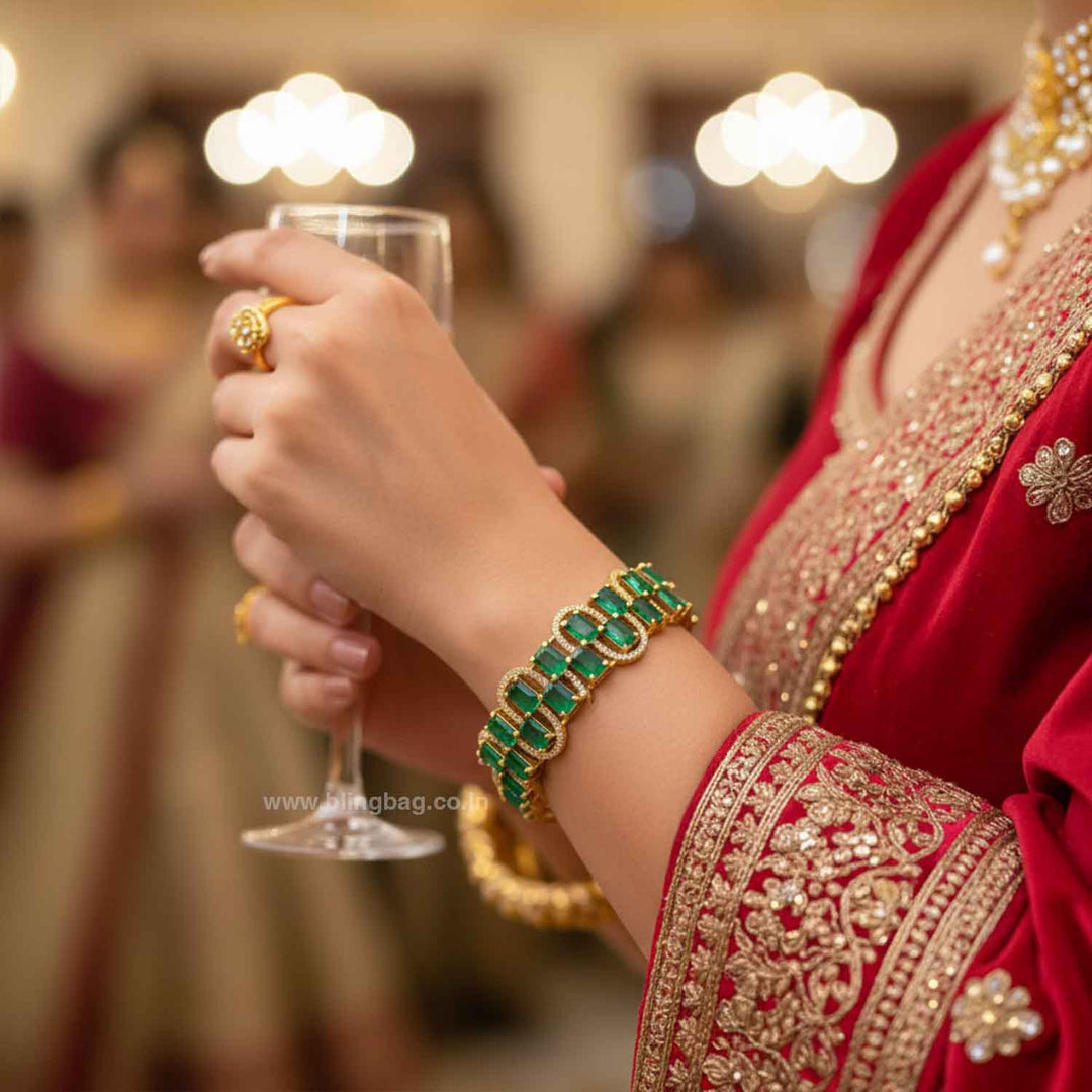 Emerald Lucya Victorian Bracelet