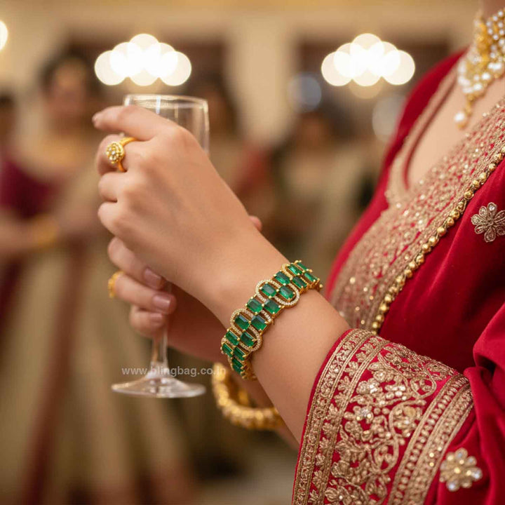 Emerald Lucya Victorian Bracelet