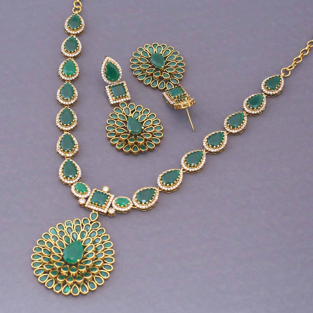 Emerald Lumana Victorian Jewellery Set - New Arrival