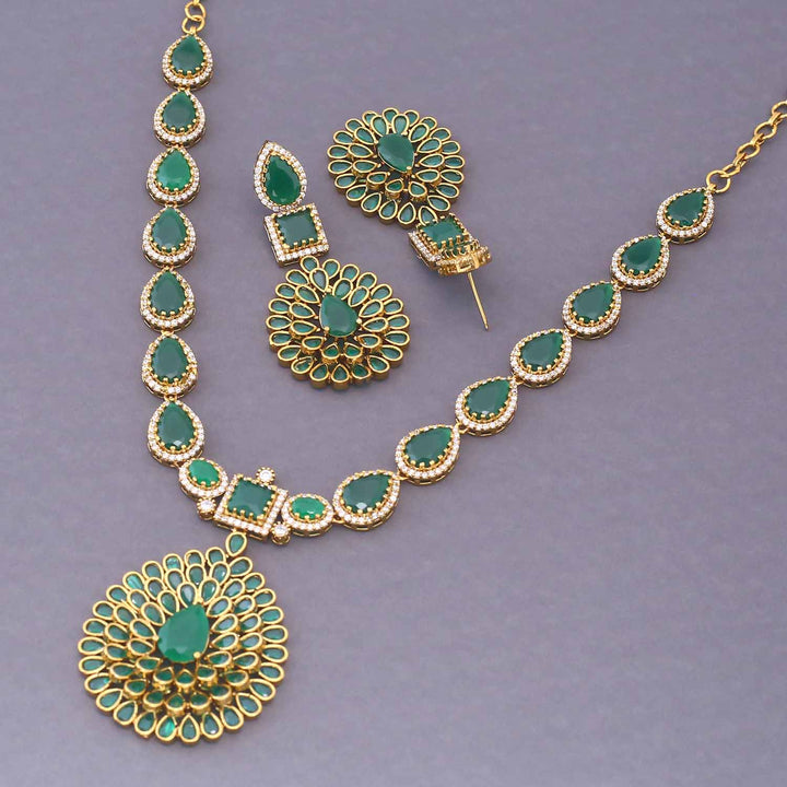 Emerald Lumana Victorian Jewellery Set - New Arrival