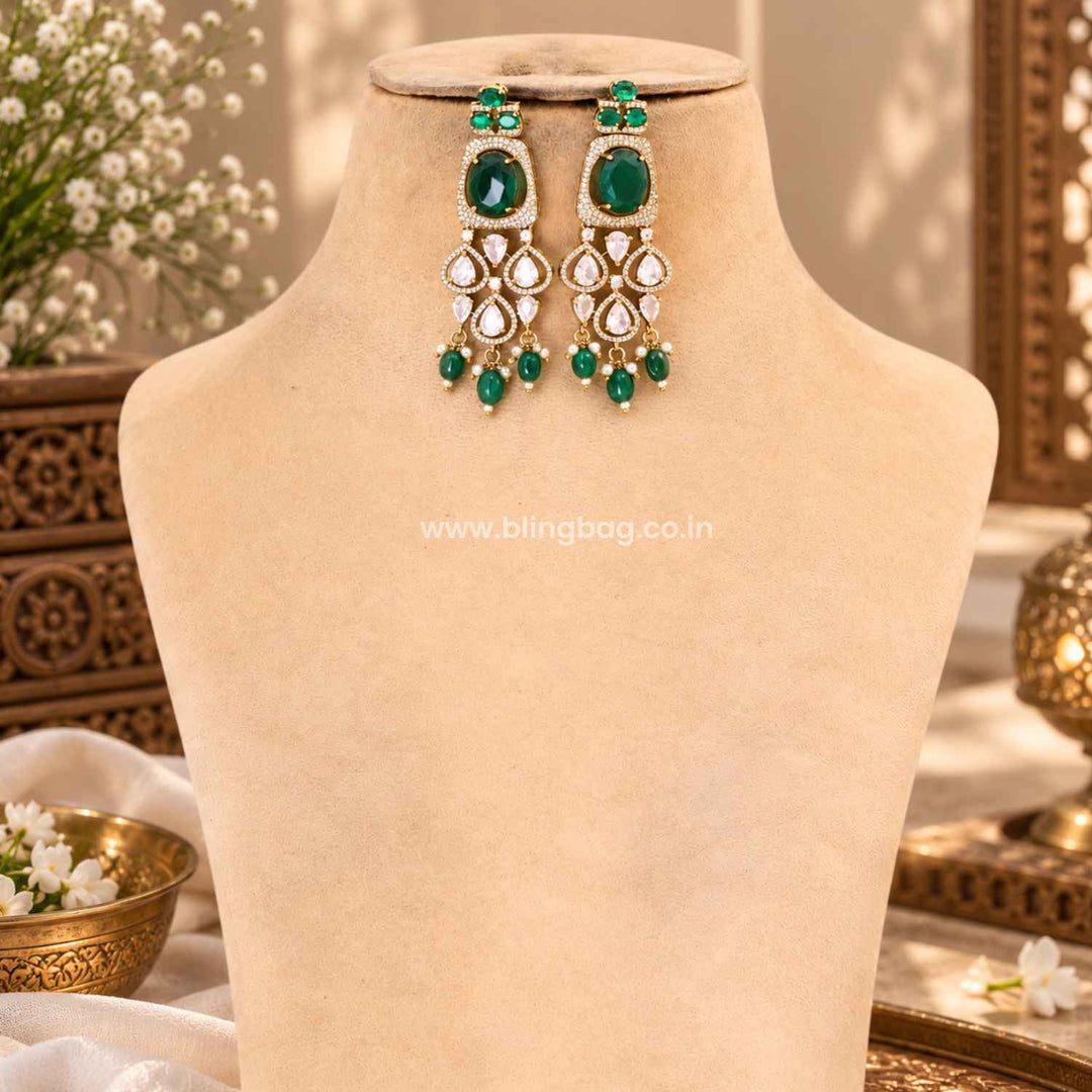 Emerald Lumina Victorian Jewellery Set - New Arrival
