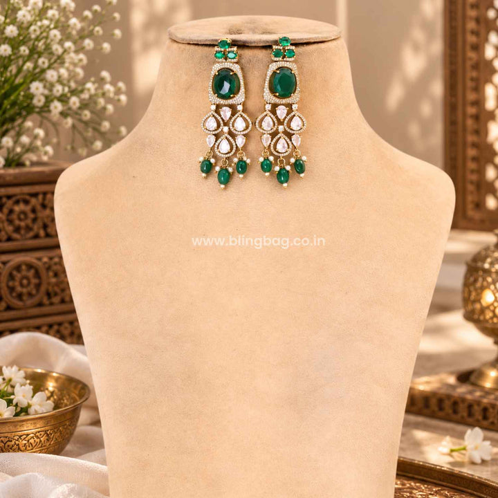 Emerald Lumina Victorian Jewellery Set - New Arrival
