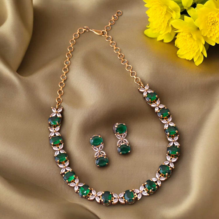 Emerald Lussie Victorian Jewellery Set- New Arrival