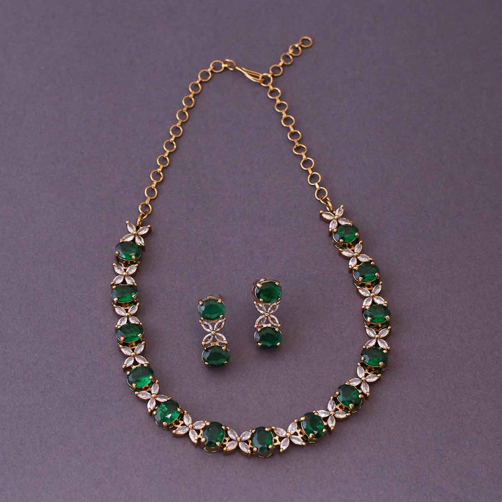 Emerald Lussie Victorian Jewellery Set- New Arrival