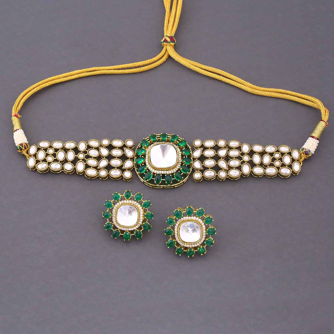 Emerald Lysandra Victorian Jewellery Set - New Arrival