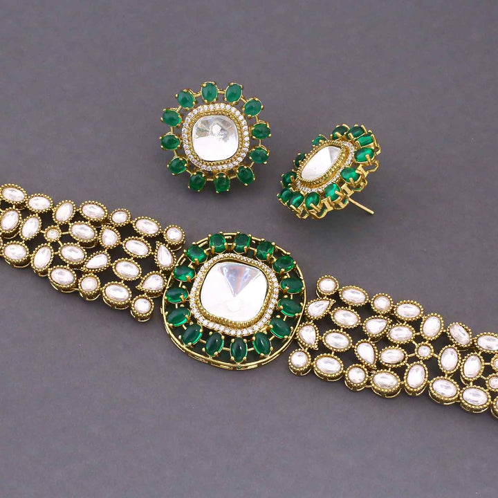 Emerald Lysandra Victorian Jewellery Set - New Arrival