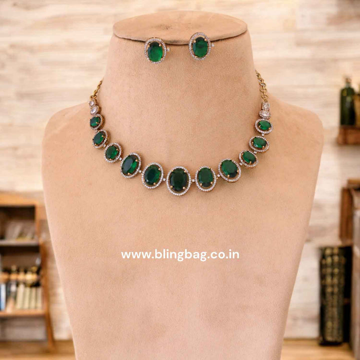 Emerald Mackel Victorian Jewellery Set - New Arrival