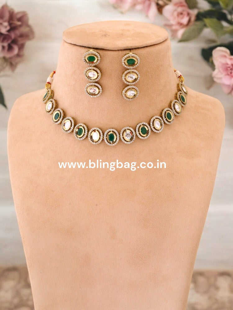 Emerald Mackenzie Victorian Jewellery Set - New Arrival