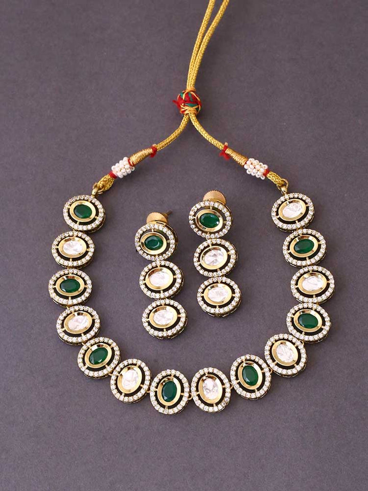 Emerald Mackenzie Victorian Jewellery Set - New Arrival