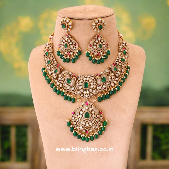Emerald Macy Victorian Jewellery Set - New Arrival