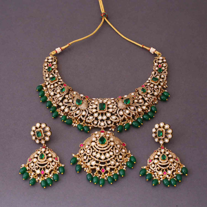 Emerald Macy Victorian Jewellery Set - New Arrival