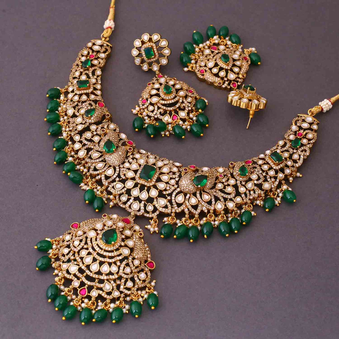 Emerald Macy Victorian Jewellery Set - New Arrival