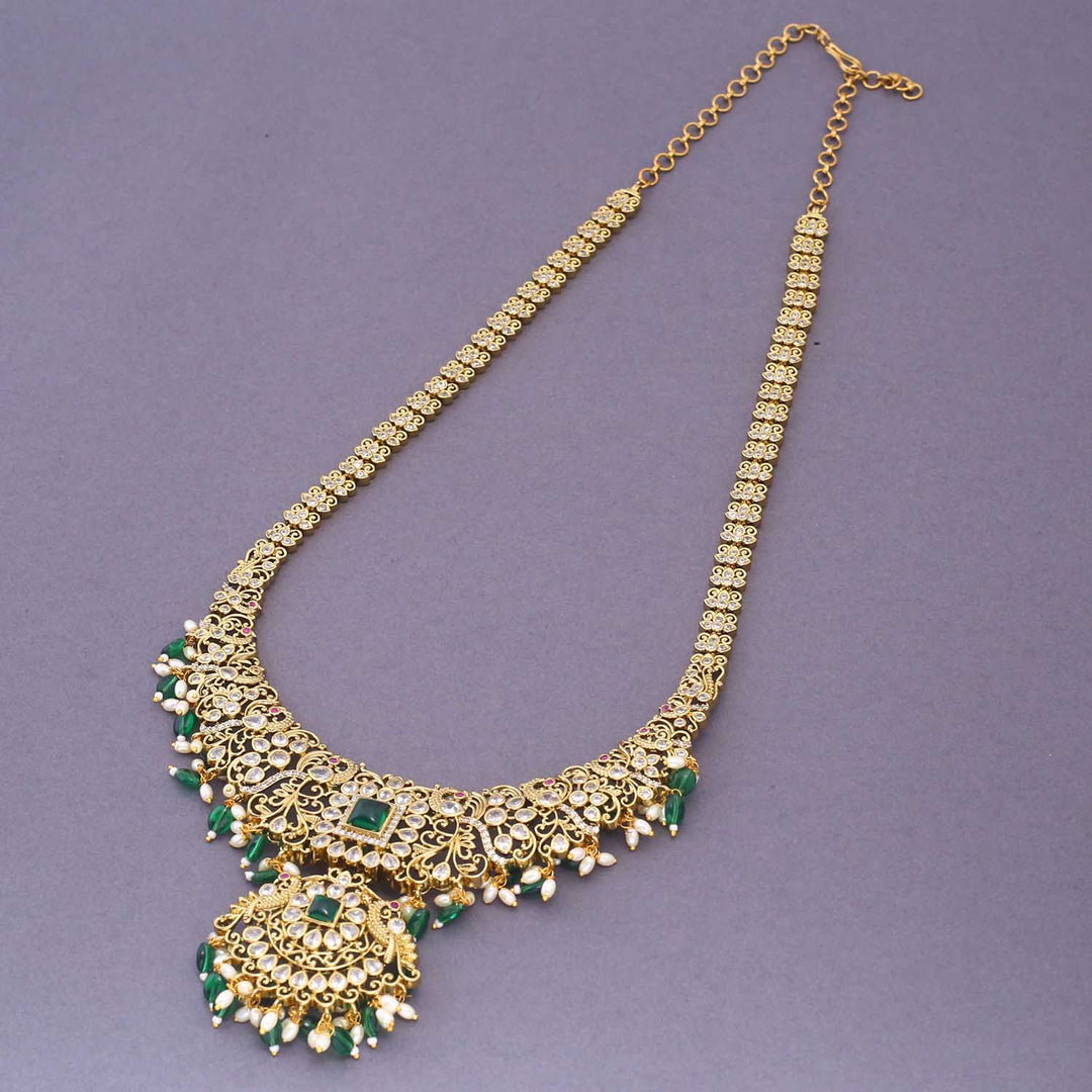 Emerald Magina Bridal Victorian Jewellery Set - New Arrival