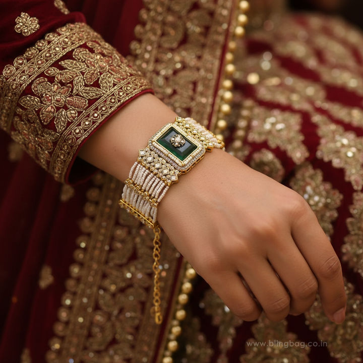 Emerald Maitri Bracelet