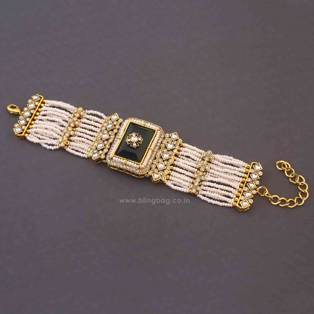 Emerald Maitri Bracelet