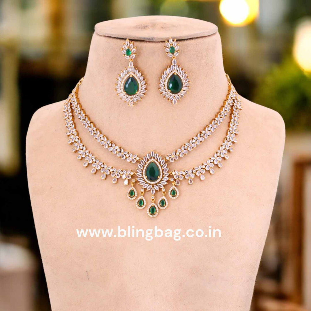 Emerald Malina Victorian Jewellery Set - New Arrival