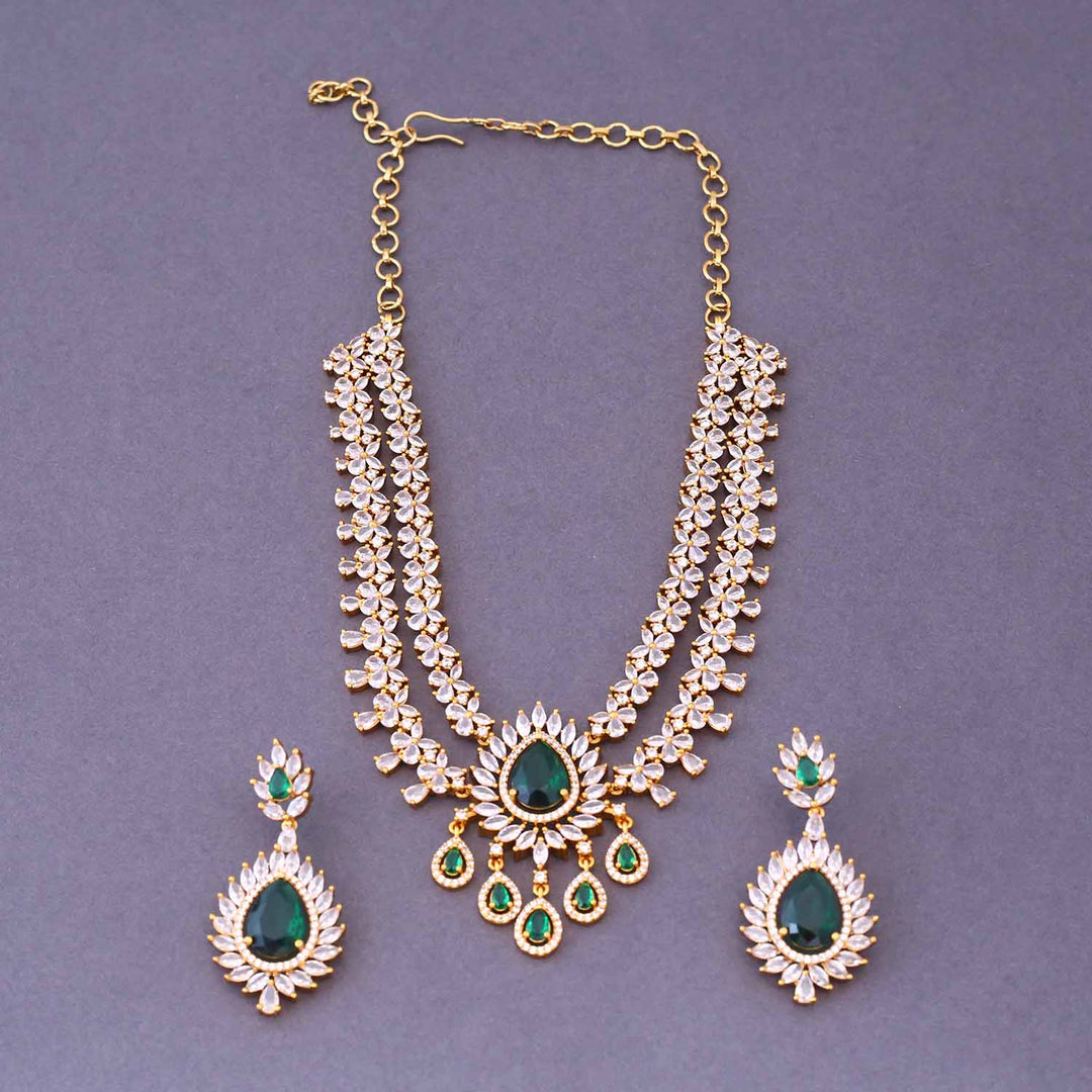 Emerald Malina Victorian Jewellery Set - New Arrival