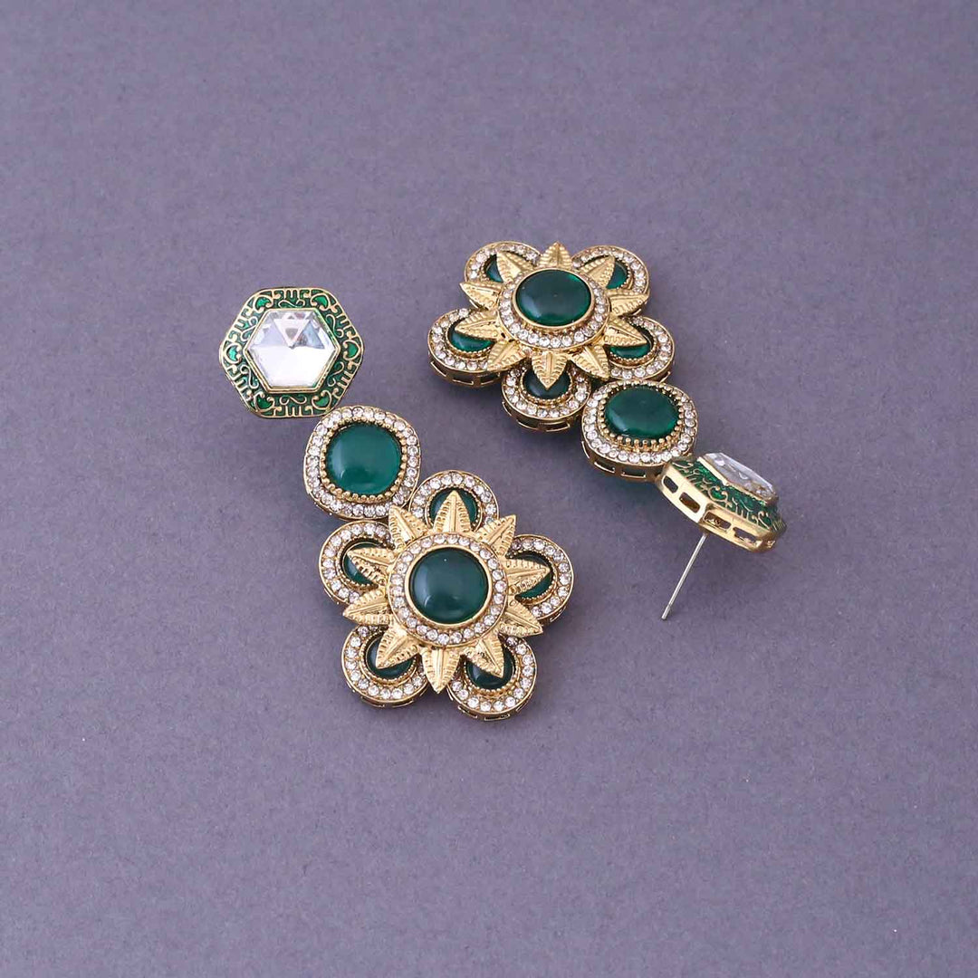 Emerald ManavI Danglers