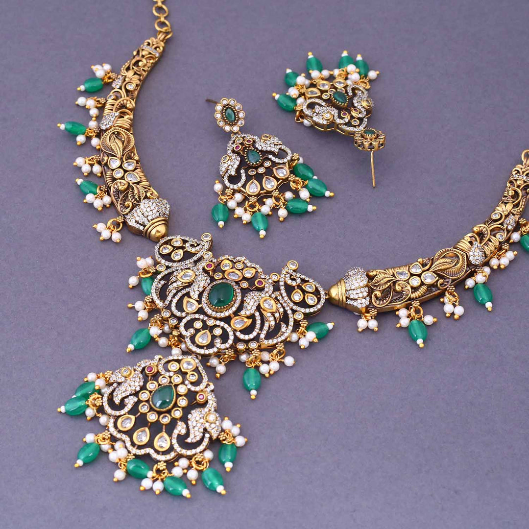 Emerald Marica Hasli Victorian Jewellery Set - New Arrival