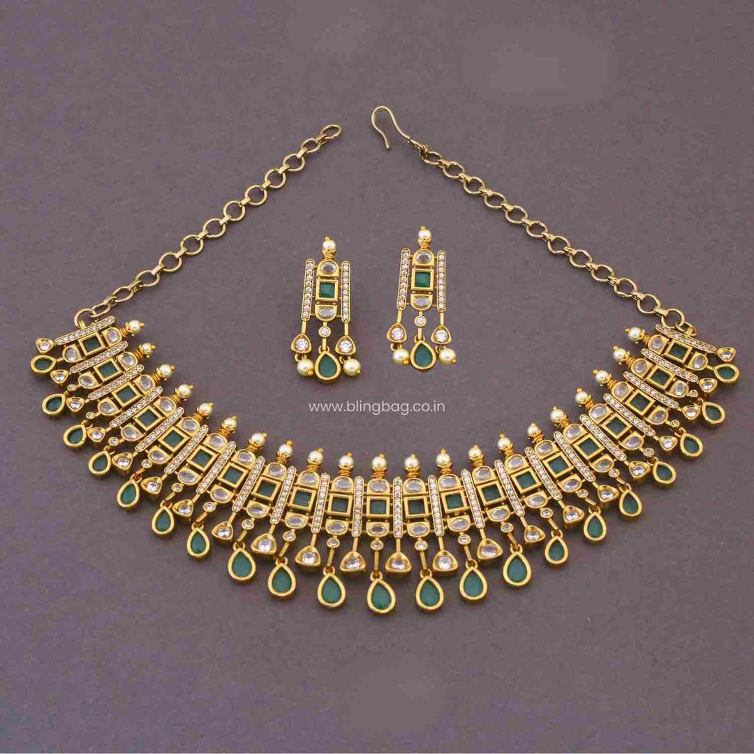 Emerald Marielle Victorian Jewellery Set - New Arrival