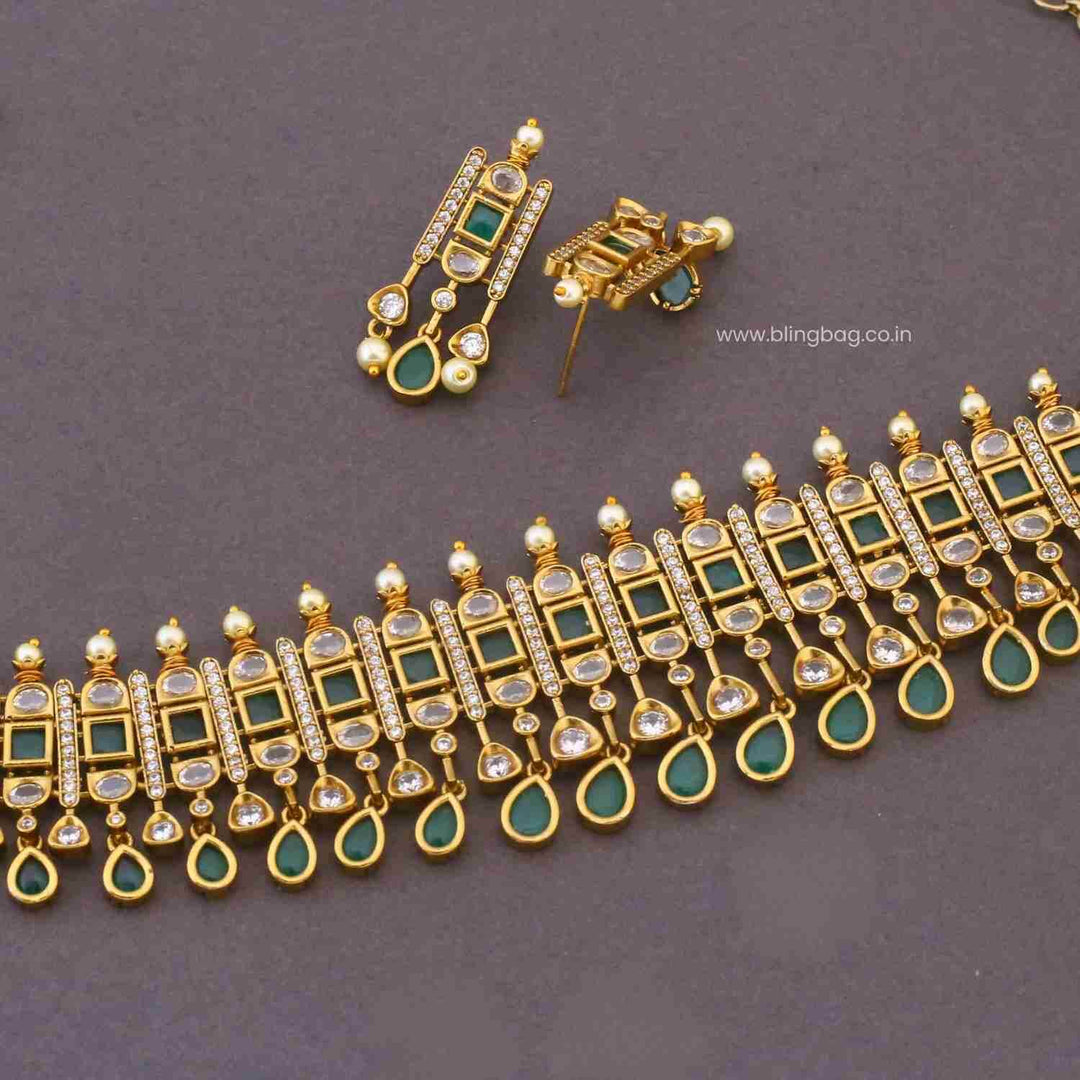 Emerald Marielle Victorian Jewellery Set - New Arrival