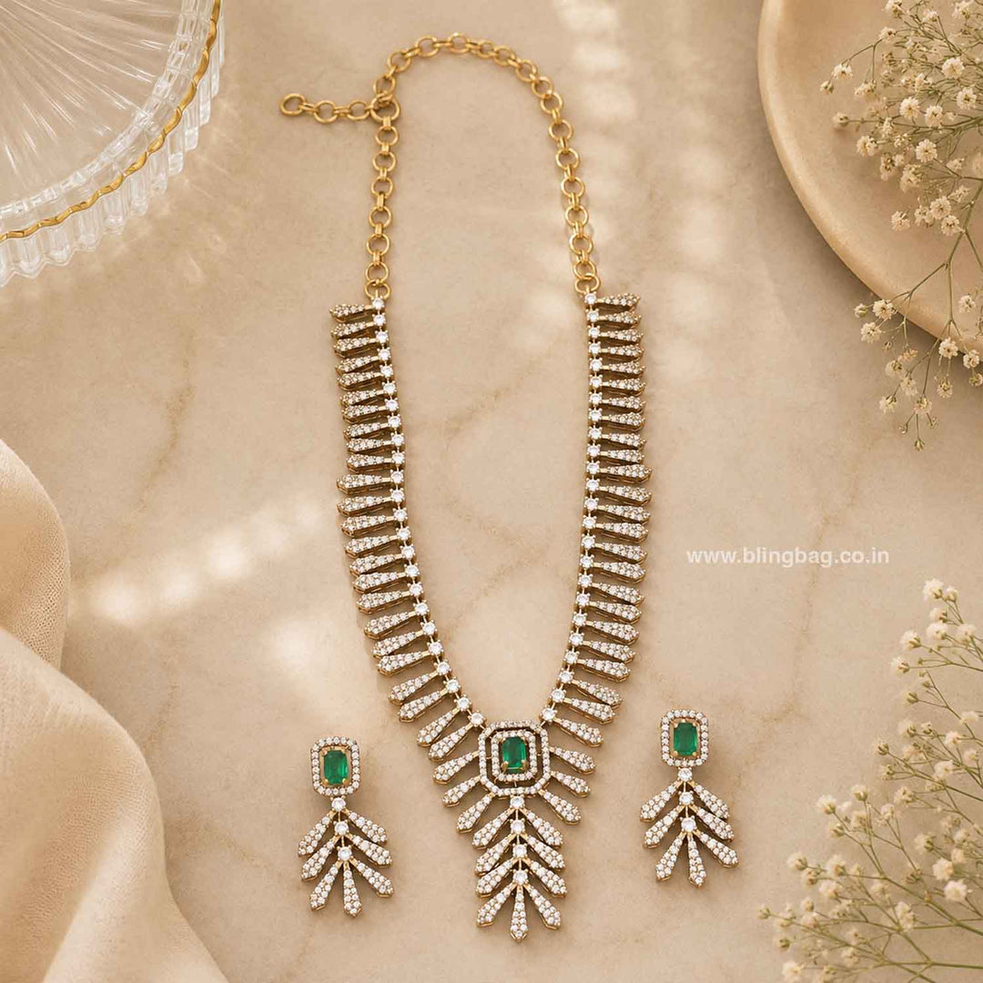 Emerald Marija Victorian Jewellery Set - New Arrival