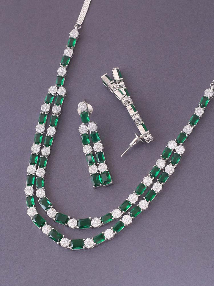 Emerald Marisol Zirconia Jewellery Set