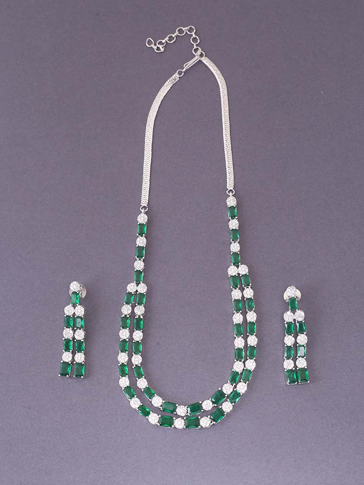 Emerald Marisol Zirconia Jewellery Set