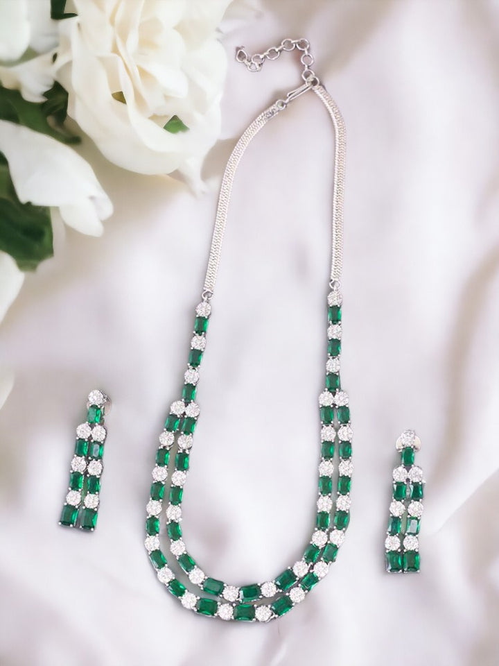 Emerald Marisol Zirconia Jewellery Set