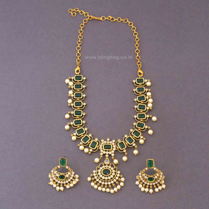 Emerald Marta Victorian Jewellery Set - New Arrival